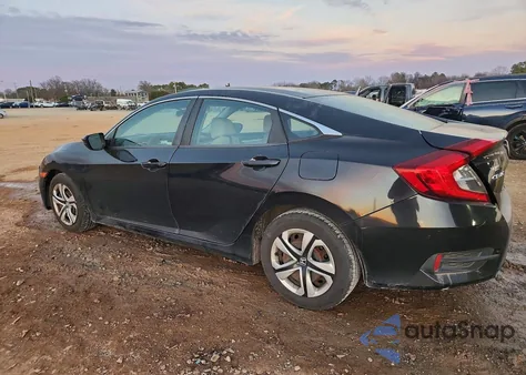2018 Honda Civic Lx z USA, uszkodzony, nr VIN 19XFC2F52JE028181